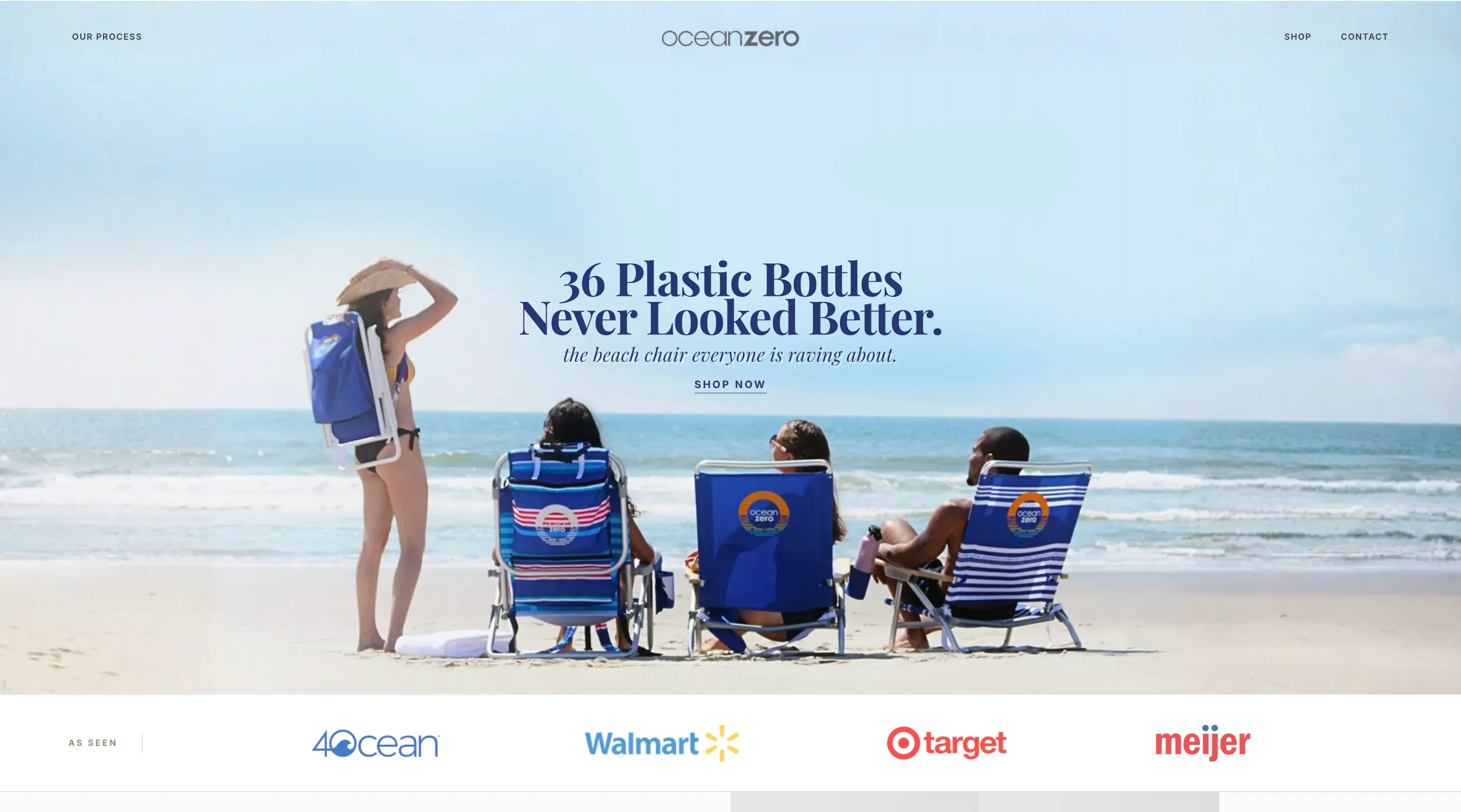 Ocean Zero website
